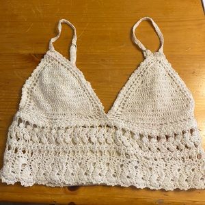 Billabong crochet bralette